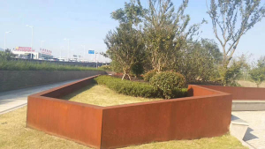 阎良耐候钢挡土墙